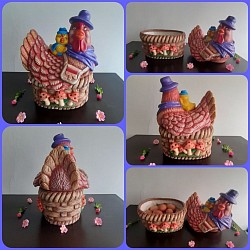 Gallinita Paisa, porta huevos $63.000