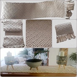 Camino de mesa (beige)